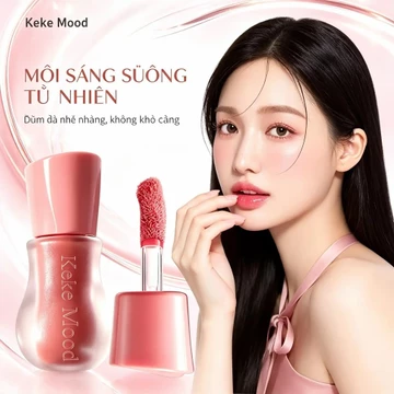 Son bóng dưỡng ẩm môi căng mọng hiệu ứng thủy quang cải thiện vân môi khô mềm mịn giữ màu lâu làm môi đầy đặn tươi trẻ