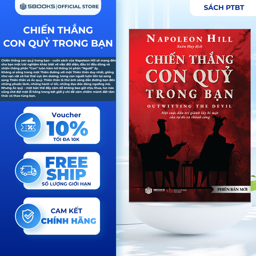 Sách - Chiến Thắng Con Quỷ Trong Bạn (Tái Bản 2023) - SBOOKS