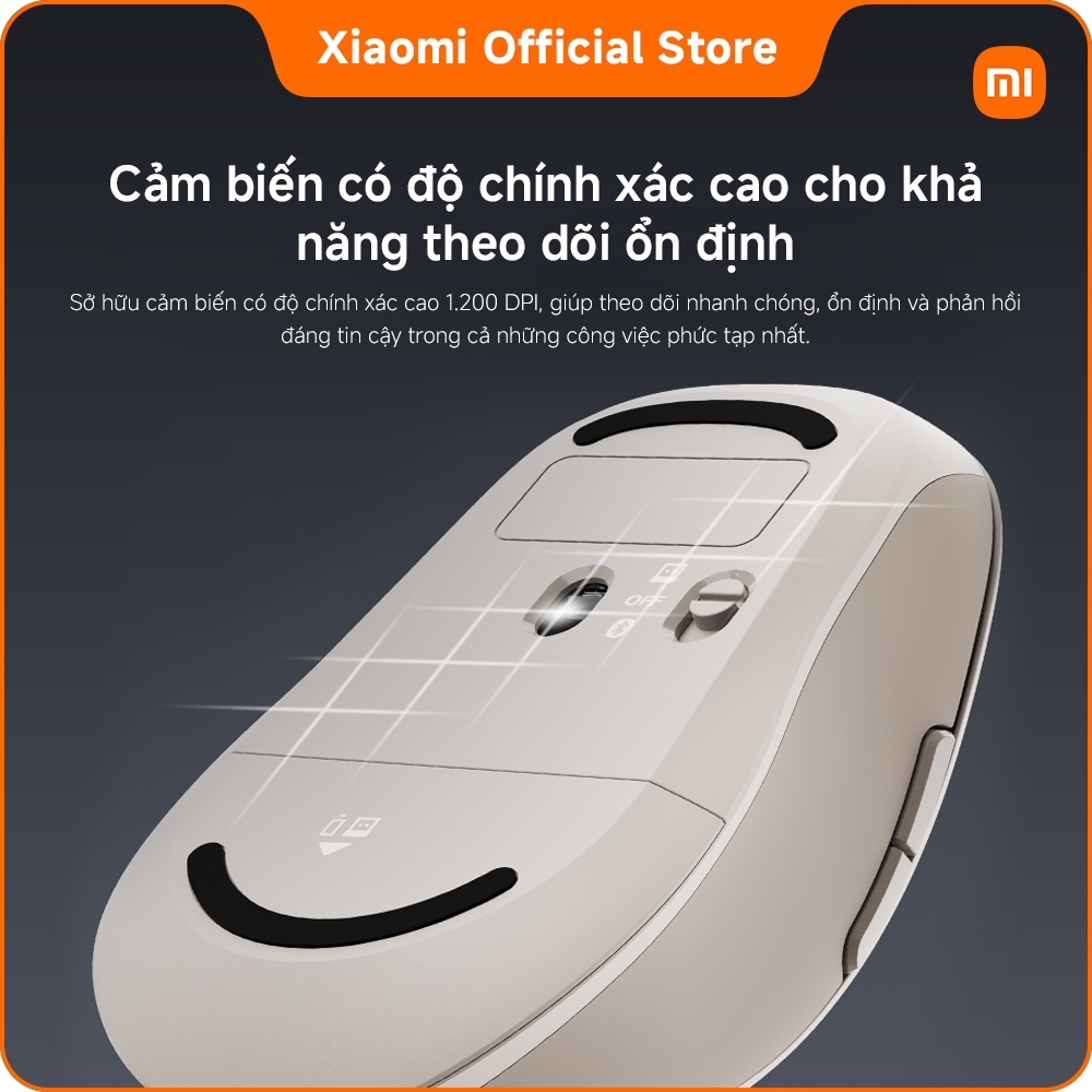 Xiaomi Dual-mode Wireless Mouse 2 Chuột văn phòng tiện dụng, bạn đồng hành trong công việc | BigBuy360 - bigbuy360.vn
