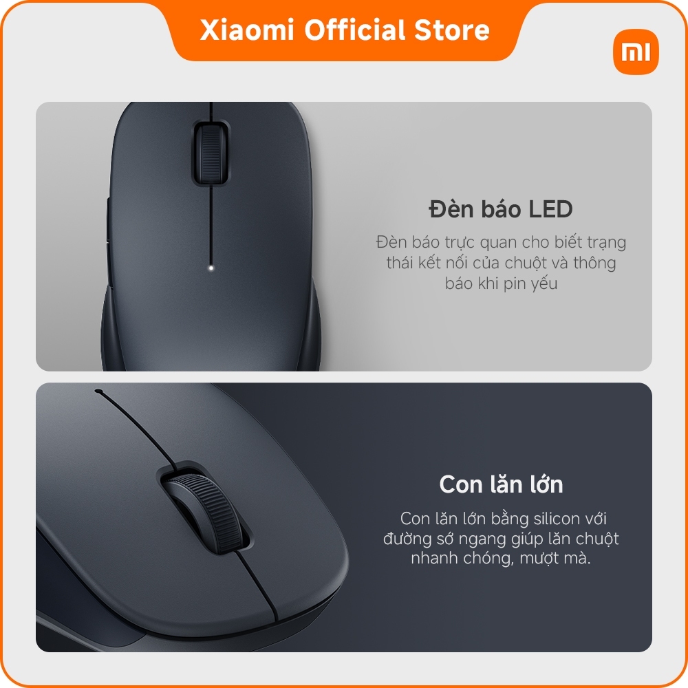 Xiaomi Dual-mode Wireless Mouse 2 Chuột văn phòng tiện dụng, bạn đồng hành trong công việc | BigBuy360 - bigbuy360.vn