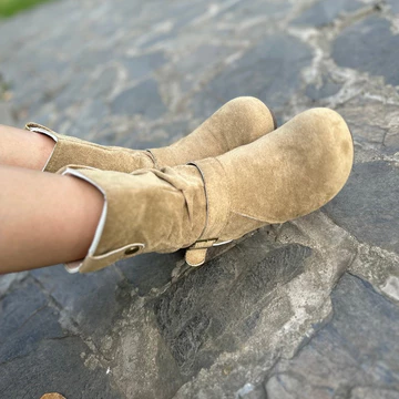 Giày Boot Nữ Cổ Ngắn 2026 Da Mềm Style Nhật Y2K, Boot Martin Nữ Thời Trang Dễ Phối - Giày Thu Đông Nữ