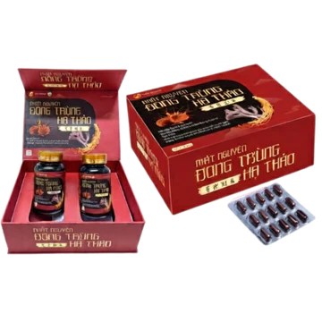 Viên Uống Đông Trùng Hạ Thảo Nhất Nguyên, Tăng Cường Thể Lực Sức Đề Kháng, Hỗ Trợ Ăn Ngon Miệng, Ngủ Ngon, Hộp 60 viên