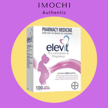 Viên Vitamin Tổng Hợp Bà Bầu Elevit 100 Viên Úc - Giúp Mẹ Bầu Khỏe, Con Khỏe