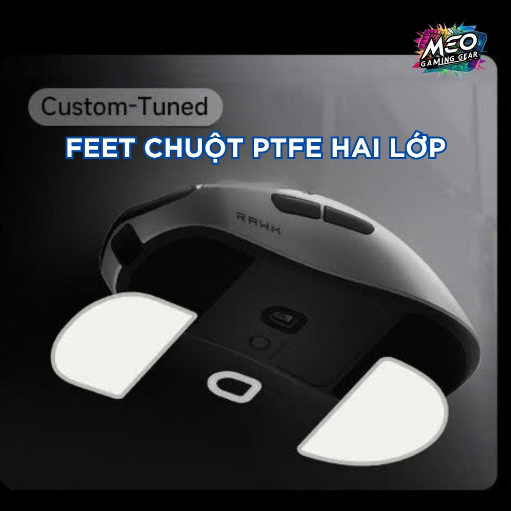 Chuột không dây Gaming RAWM Leviathan V4GT - PAW 3950 45K - Dual Polling Rate 8K - 54g | BigBuy360 - bigbuy360.vn