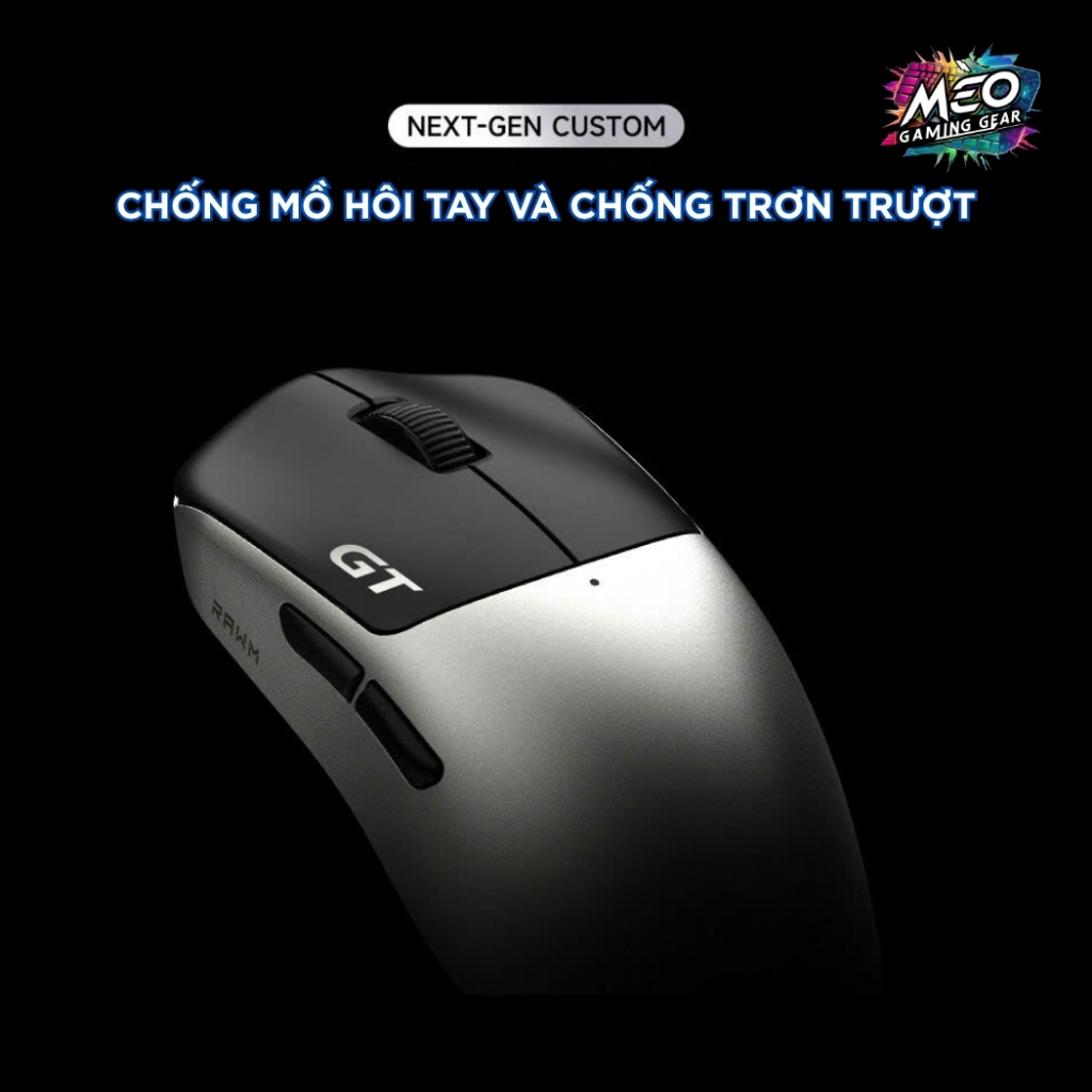 Chuột không dây Gaming RAWM Leviathan V4GT - PAW 3950 45K - Dual Polling Rate 8K - 54g | BigBuy360 - bigbuy360.vn