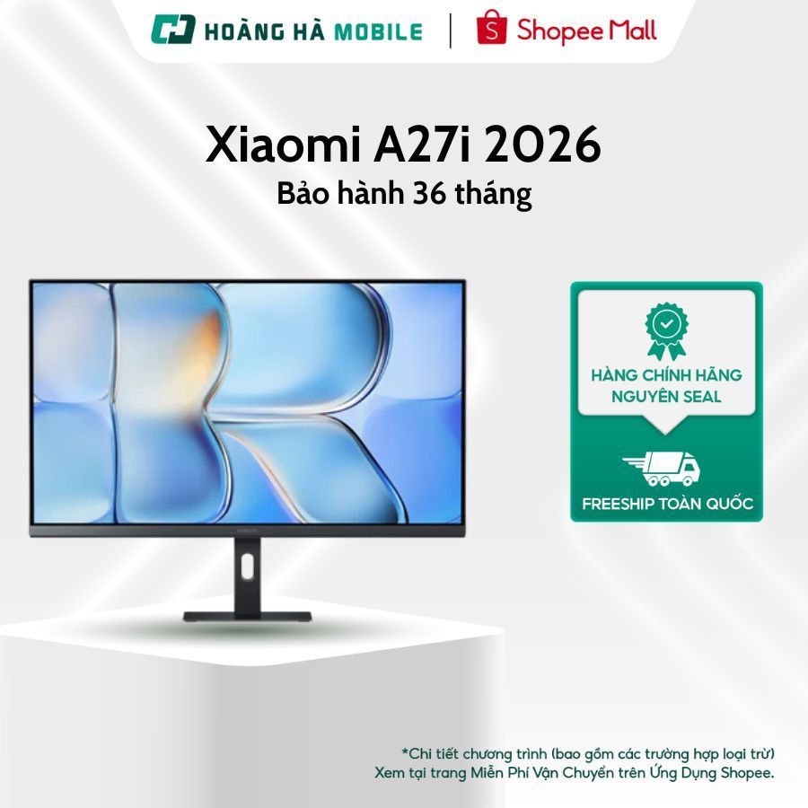 Màn hình Xiaomi A27i 2026 (ELA6410EU) (27 inch/FHD/IPS/144HZ/6ms)/ Xiaomi A24i 2026 (ELA6416EU) (24"/FHD/IPS/144HZ/6ms)