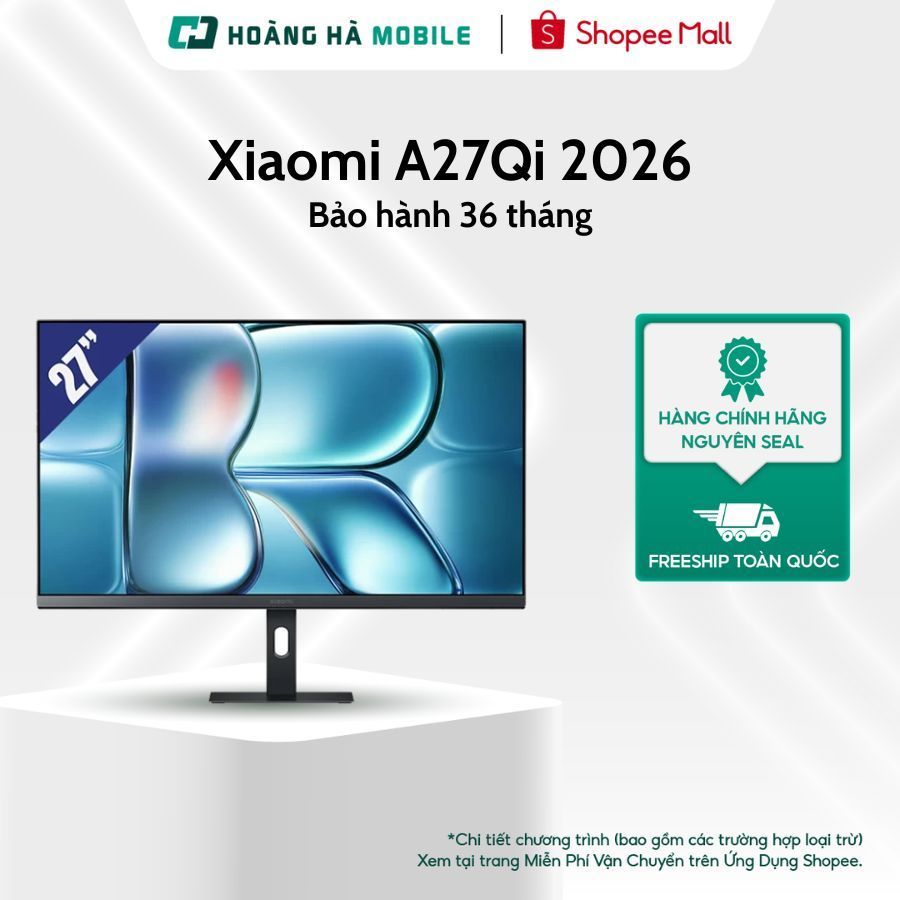 (Hỏa tốc) Màn hình Xiaomi A27Qi 2026 (ELA6568EU) / Xiaomi A27i 2026 (ELA6410EU) - Chính hãng
