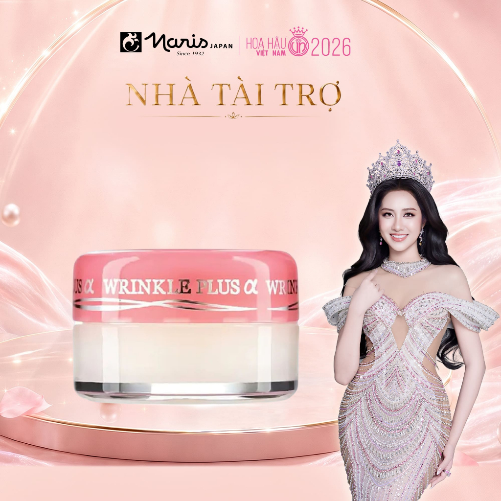 Son hũ dưỡng môi chống nhăn và khô môi Naris Wrinkle Plus Alpha Super Lip Repair 10g