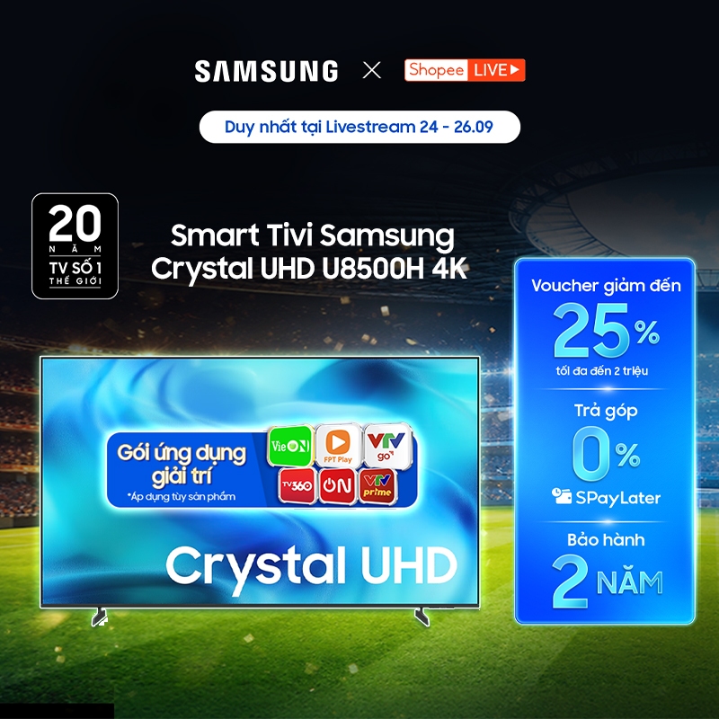 Smart Tivi Samsung U8500H - Mới 2026
