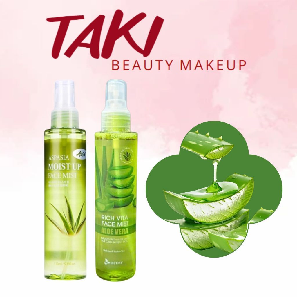 Xịt Khoáng Dưỡng Ẩm Nha Đam Aspasia / Ecosy Moist Up Face Mist 150ml