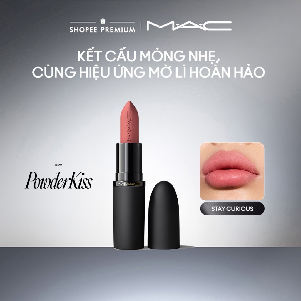 [MAC X DIEP LE] MAC - Bộ 2 món: Son thỏi nhung lì MAC MACximal Silky Matte Lipstick, Son thỏi MAC Powder Kiss Hazy Matte | BigBuy360 - bigbuy360.vn