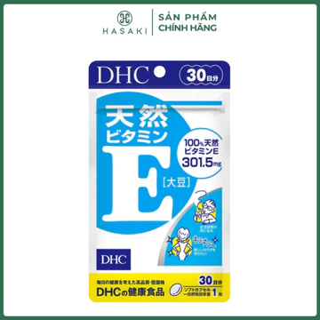 Viên Uống DHC Bổ Sung Vitamin E Natural Vitamin E Soybean