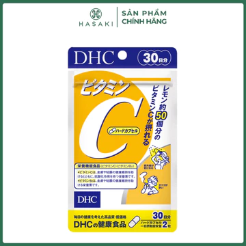 Viên Uống DHC Bổ Sung Vitamin C 30 Ngày 60 Viên Vitamin C Hard Capsules (30 Days Supply) Hasaki Sản phẩm chính hãng