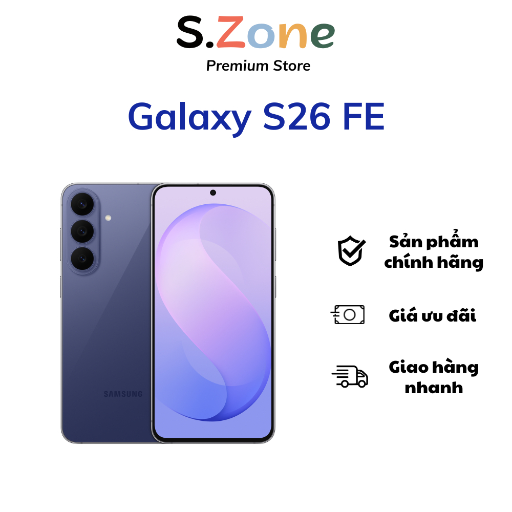 Điện Thoại Samsung Galaxy S26 FE - Hàng Chính Hãng | BigBuy360 - bigbuy360.vn