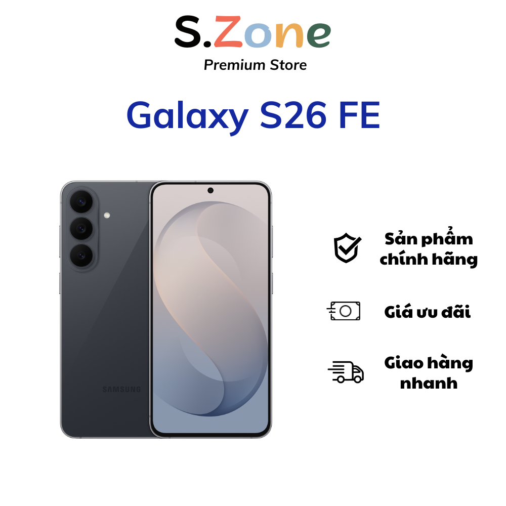 Điện Thoại Samsung Galaxy S26 FE - Hàng Chính Hãng | BigBuy360 - bigbuy360.vn