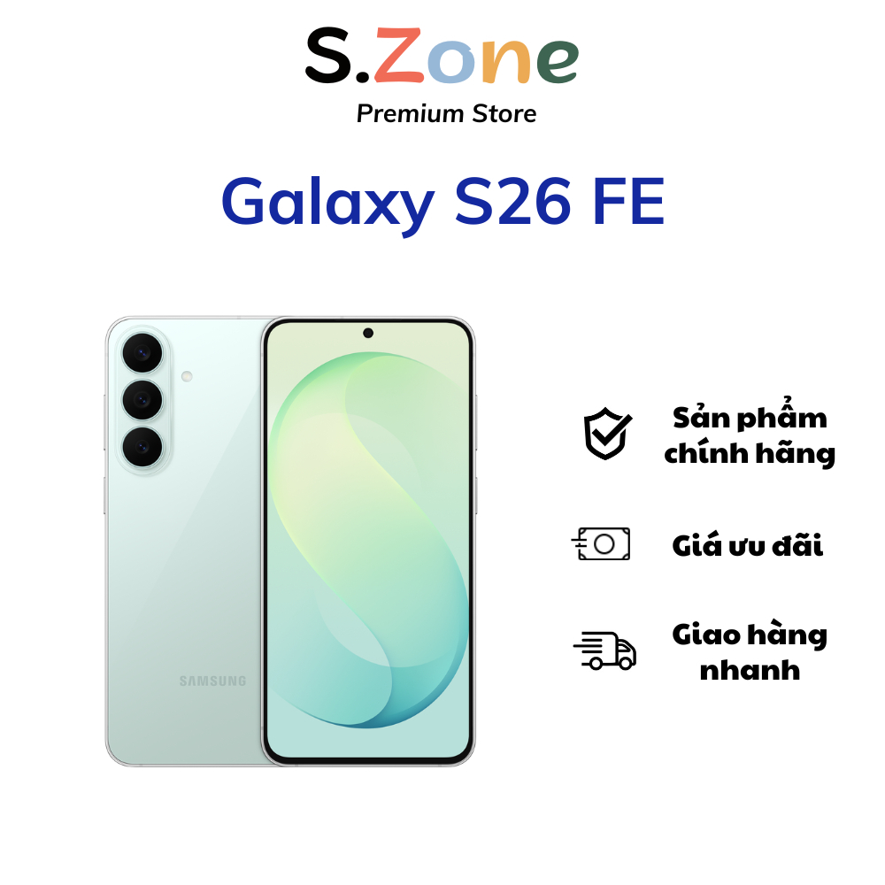 Điện Thoại Samsung Galaxy S26 FE - Hàng Chính Hãng