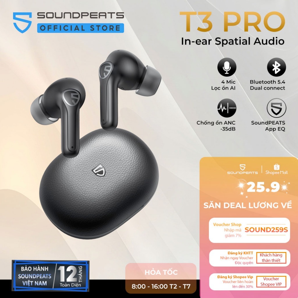 SoundPEATS T3 Pro