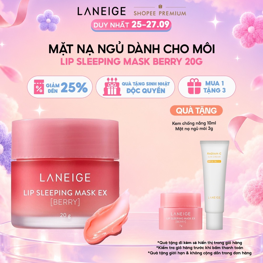 Mặt nạ ngủ dành cho môi Laneige Lip Sleeping Mask 20G