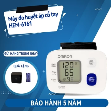 yêu thích💎MÁY ĐO HUYẾT ÁP OMRON HEM 6161 CHÍNH HÃNG BẢO HÀNH 5 NĂM