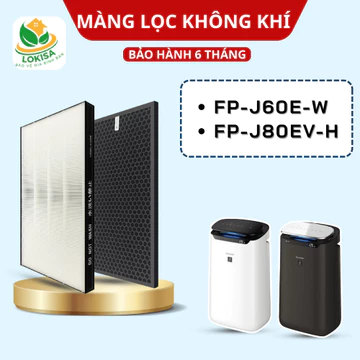 Màng lọc không khí cho máy FP-J60E | FP-J80EV -Màng lọc không khí FZ-J80HFE màng lọc bụi khử mùi