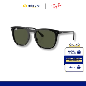 KÍNH MÁT UNISEX RAYBAN 0RB2210F , Kính Mát Acatate , Kính Mát Vuông, Kính Mát Thời Trang, Mắt Kính Chính Hãng