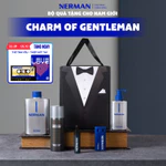 Bộ quà tặng cho nam Charm Of Gentleman - Sữa tắm gội 3in1 350ml & DDVS nam 100ml & Xịt khử mùi — ảnh 1