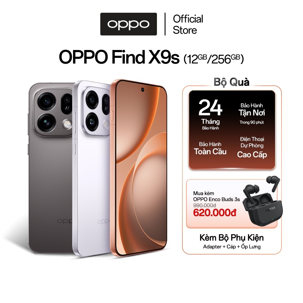 Điện thoại OPPO FIND X9s 12GB/256GB - Hàng chính hãng