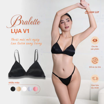 Silk Wireless Soft Bralette V1 LAM LUY
