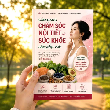 Sách - Cẩm nang chăm sóc nội tiết và sức khỏe cho phụ nữ( Sách chính hãng)