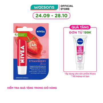 Son Dưỡng Ẩm Dâu Tây Nivea 4.8g