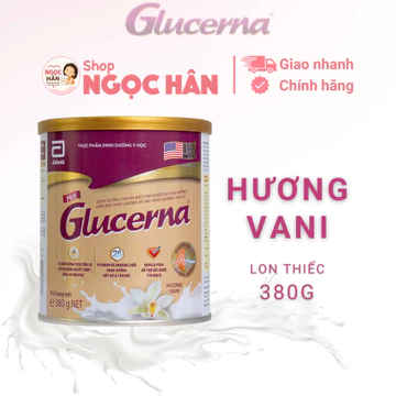 Sữa bột Abbott Glucerna 380g hương Vani cho người tiểu đường và tiền tiểu đường