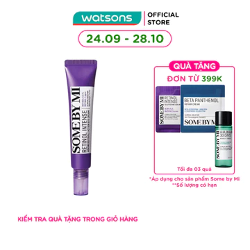 Kem Mắt Some By Mi 0.1% Retinol Intense Advanced Triple Action Eye Cream 30ml