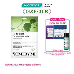 [Mã FMCGWA101 giảm 8% đơn 250K] Mặt Nạ Giấy Some By Mi Tinh Chất Lô Hội Real Aloe Soothing Care Mask 20g
