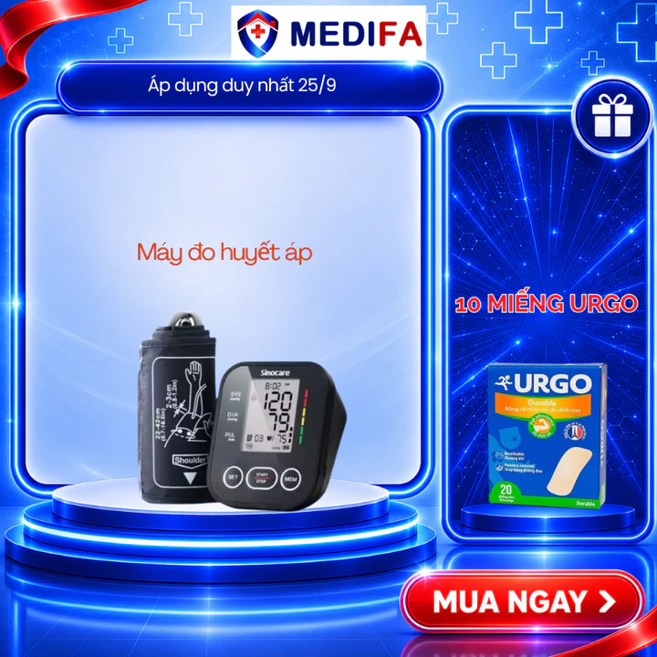Máy Đo Huyết Áp Bắp Tay Sinocare ARM 30E+ Hỗ Trợ Cảnh Báo Nhịp Tim Không Ổn Định