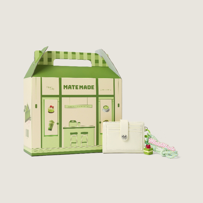 [BST 20.10] Set Quà Tặng Matcha Shop MATE MADE Ví Kèm Charm, Nước Hoa, Hộp Quà (Tặng Bạn Thân, Bạn Gái) | BigBuy360 - bigbuy360.vn