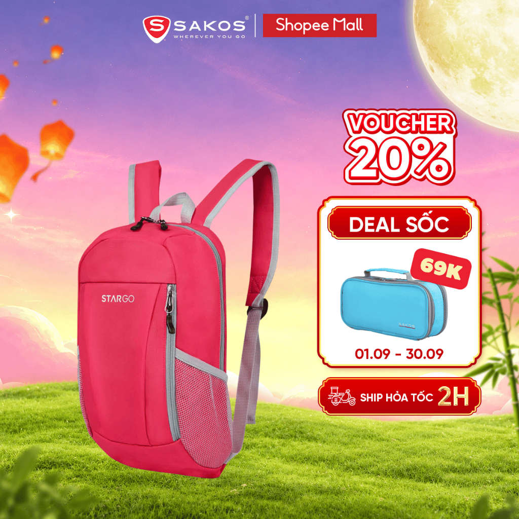 Balo Du Lịch Thời Trang Unisex STARGO LIGERO Size S Với Thiết Kế Nhỏ Gọn, Tiện Lợi