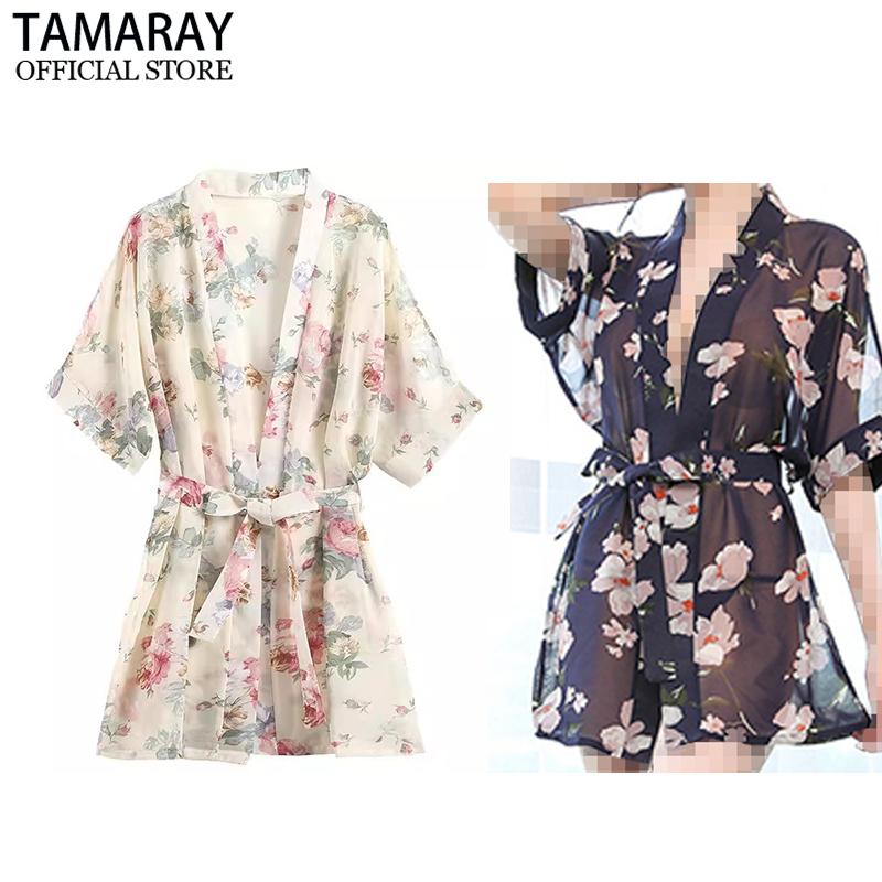 Sexy đồ lót nhật bản chiffon quyến rũ treo đồ ngủ phụ nữ váy ngắn
