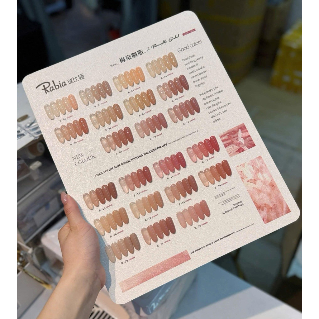 Set sơn thạch đục 22 chai Rabia ( HOT HOT 2025 ) | Shopee Việt Nam