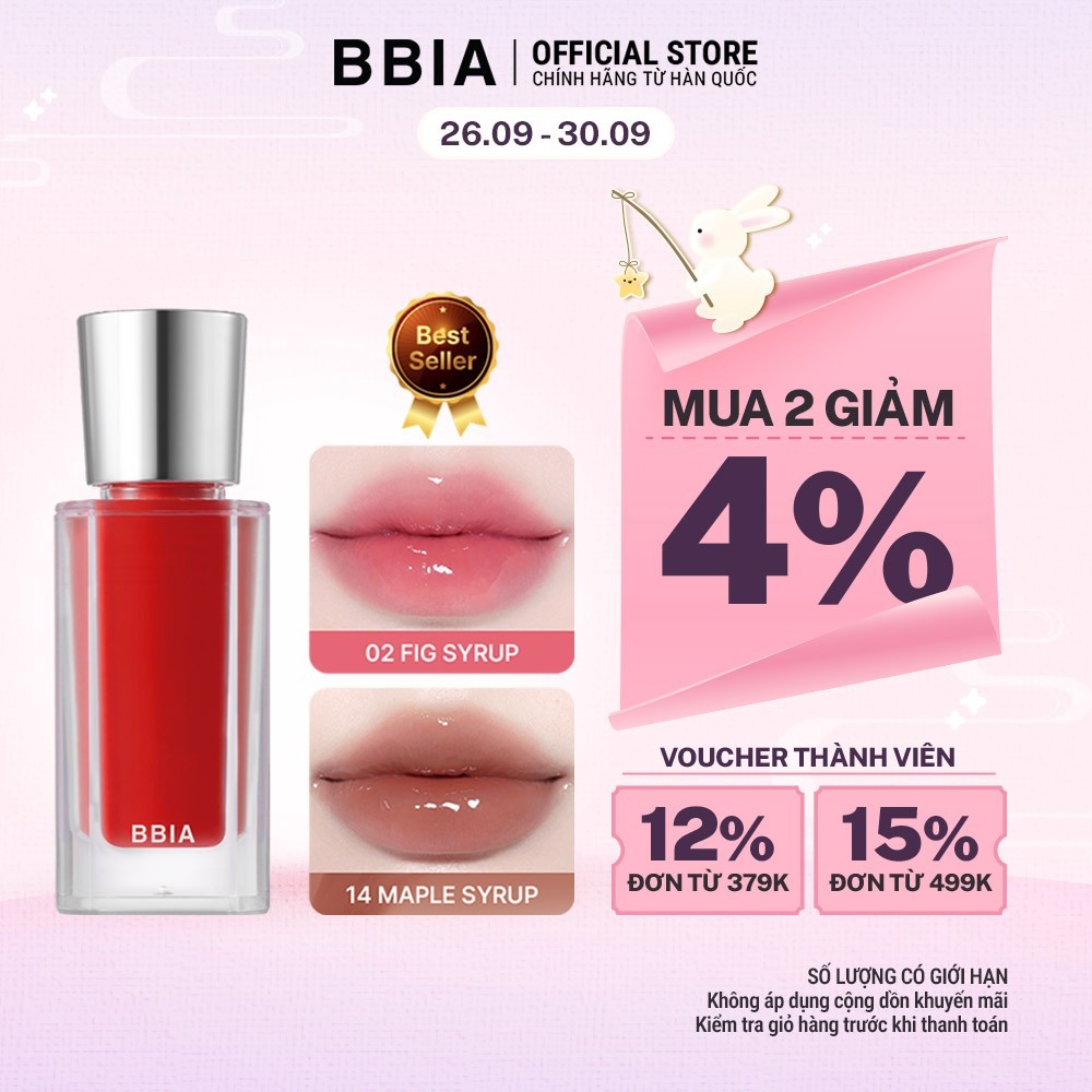 Son bóng mượt mà BBIA Over Glaze 4.5g