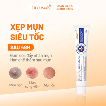 Kem Chấm Giảm Mụn Giảm Sưng Viêm, Mờ Thâm Sẹo Thế Hệ Mới Decumar ProMax Cream 15g