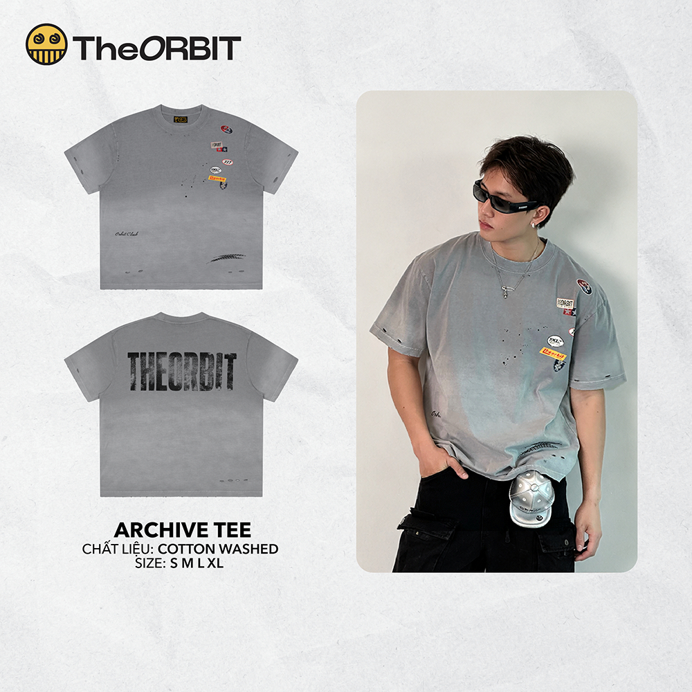 Áo Thun Nam Nữ The ORBIT Archive Tee - Local Brand Chính Hãng