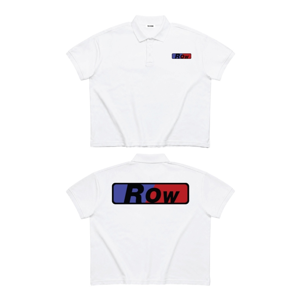 THEROW Áo Thun Polo Vải Cá Sấu Tay Ngắn Vải Form Rộng Cổ Trụ " ROW " Unisex Nam Nữ Phong Cách Basic Thoải Mái - TPOLO1 | BigBuy360 - bigbuy360.vn