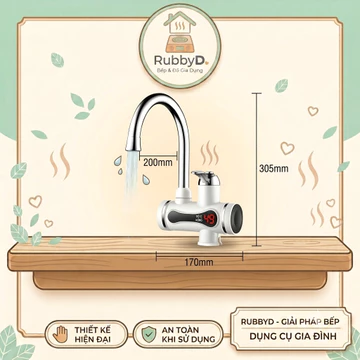 Máy Làm Nóng Nước Trực Tiếp Tại Vòi KAW, Máy Nóng Lạnh Trực Tiếp, Vòi Nước Nóng Trực Tiếp