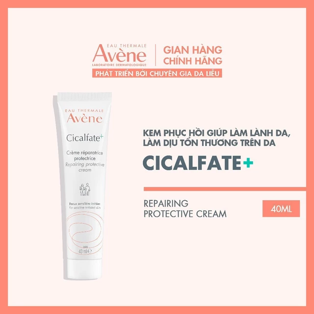 Kem Dưỡng Avene Cicalfate Repair Cream 40ml (cosme)