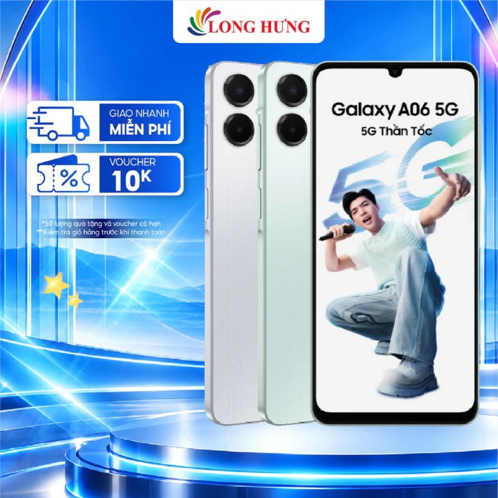 Điện thoại Samsung Galaxy A06 5G - Hàng chính hãng