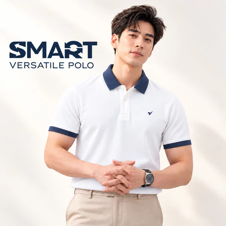 Áo polo nam TORANO COLLAR POLO Chất vải Waffle hiệu ứng tinh tế, thoáng khí, thoải mái, thanh lịch, sang trọng FSTP003