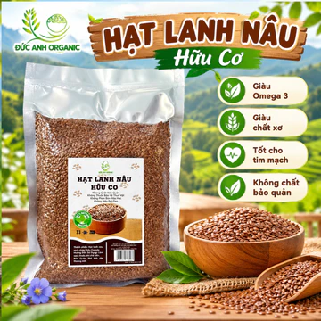 Hạt lanh nâu nhập khẩu Canada