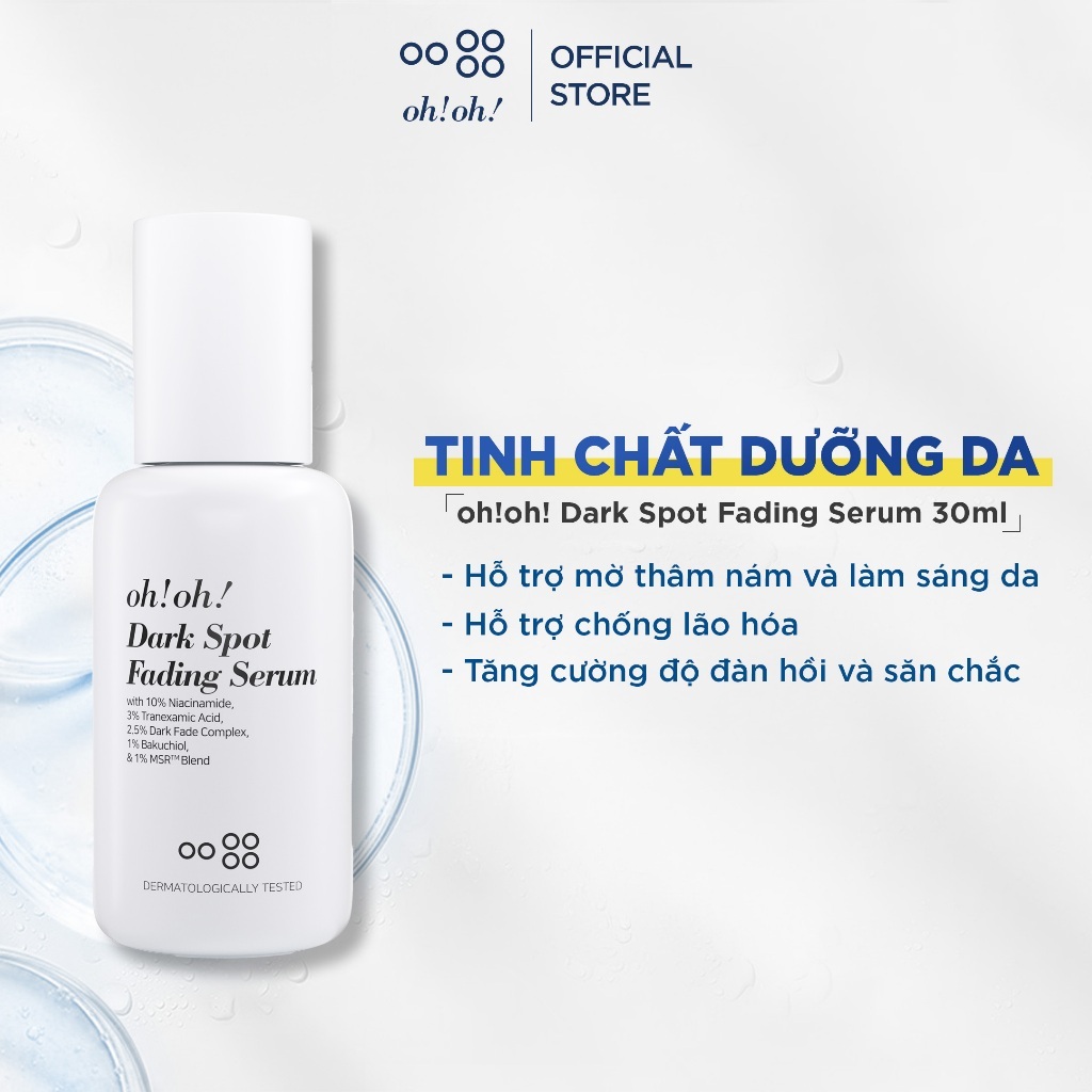 Tinh Chất Dưỡng Da oh!oh! Dark Spot Fading Serum (30ml)