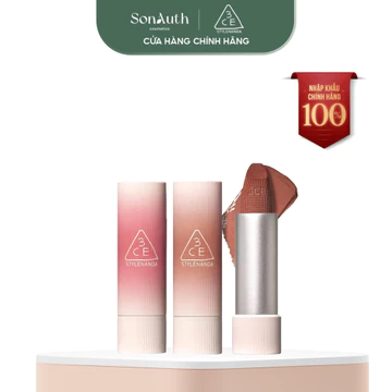 [NHẬP KHẨU] Son thỏi mịn lì 3CE Cashmere Hug Lipstick 3.5g