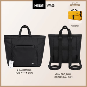 Túi Tote Balo HIER Modernist Convertible Đựng Laptop 14 Inch, Chuyển Đổi 2 Cách Mang